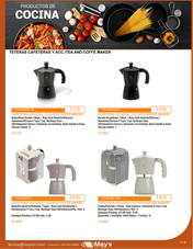 TETERAS CAFETERAS Y ACC.