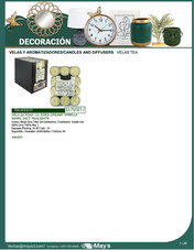 VELAS Y AROMATIZADORES