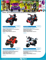 CARROS - MOTOS RECARGABLES
