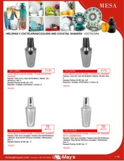 HIELERAS Y COCTELERAS