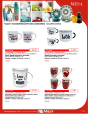 TAZAS Y ACCESORIOS