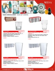 VASOS VIDRIO
