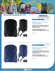 MOCHILAS SURTIDAS