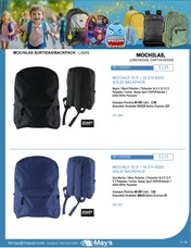 MOCHILAS SURTIDAS