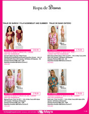 TRAJE DE BAÑOS Y PLAYA