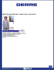 CAMISA CABALLERO