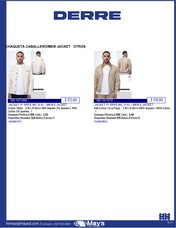 CHAQUETA CABALLERO